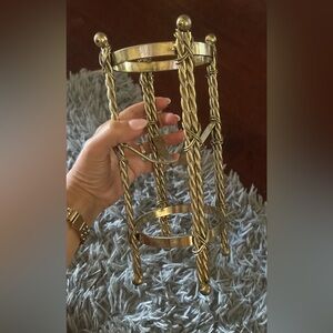 Brass display stands